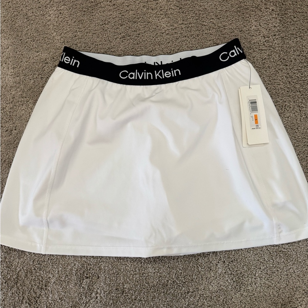 Calvin Klein White Skirt